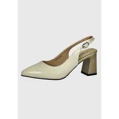 DEGAS - Zapato Cuero Glannis Beige