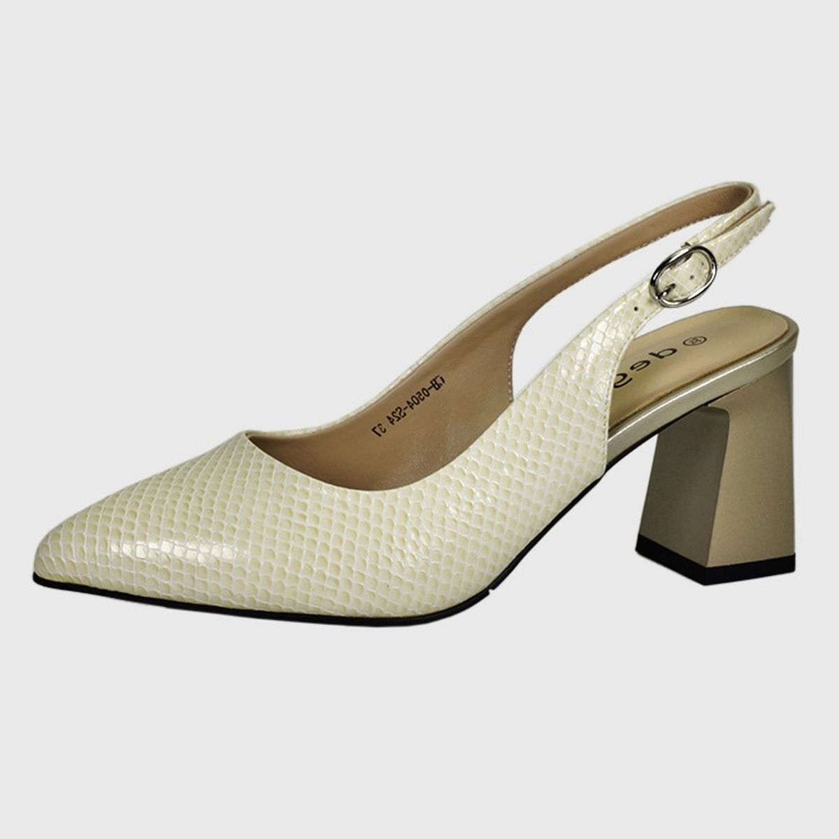 DEGAS - Zapato Cuero Glannis Beige DEGAS