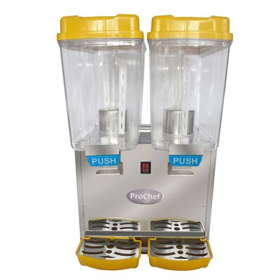 Imagen 2 del producto Dispensador de Jugo 2x15 Litros. Acero Inoxidable