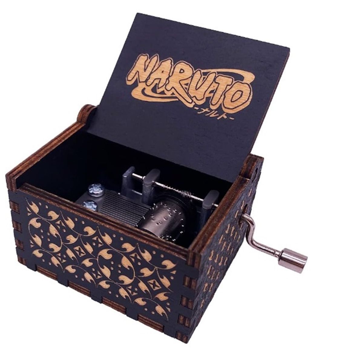 GENERICO - NARUTO CAJA MUSICAL DE MADERA