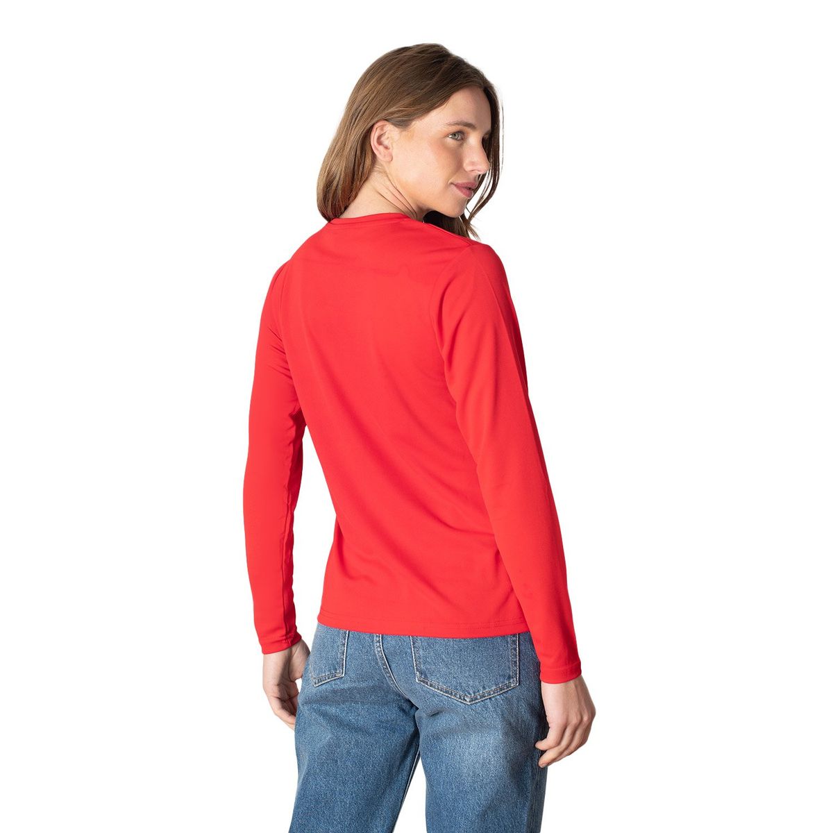 INDUSBORD - Polera Mujer Running Manga Larga Dryfit Quickdry Protección UV Indusbord