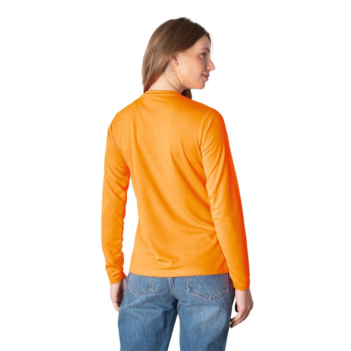 INDUSBORD - Polera Mujer Running Manga Larga Dryfit Quickdry Protección UV Indusbord