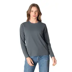 INDUSBORD - Polera Mujer Running Manga Larga Dryfit Quickdry Protección UV