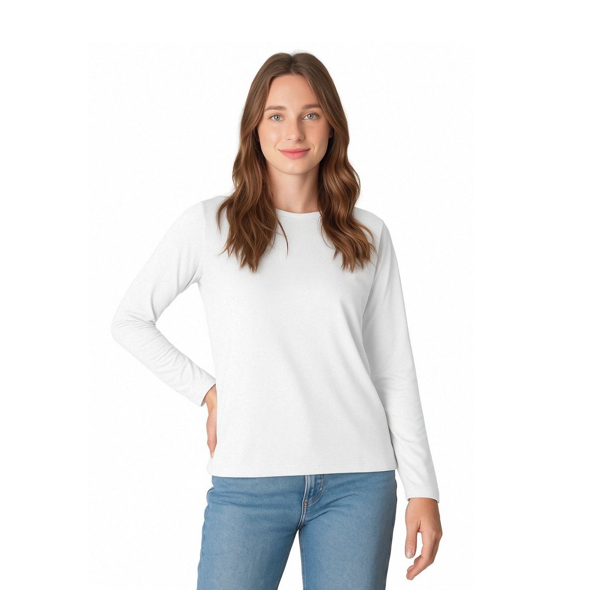 INDUSBORD - Polera Mujer Running Manga Larga Dryfit Quickdry Protección UV Indusbord