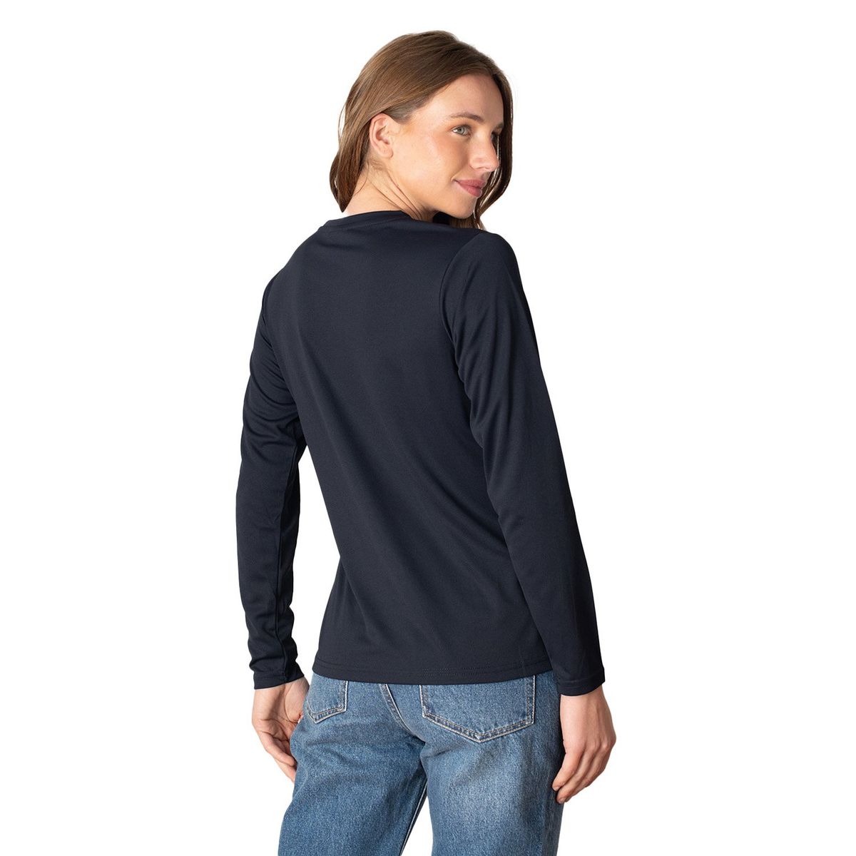 INDUSBORD - Polera Mujer Running Manga Larga Dryfit Quickdry Protección UV Indusbord