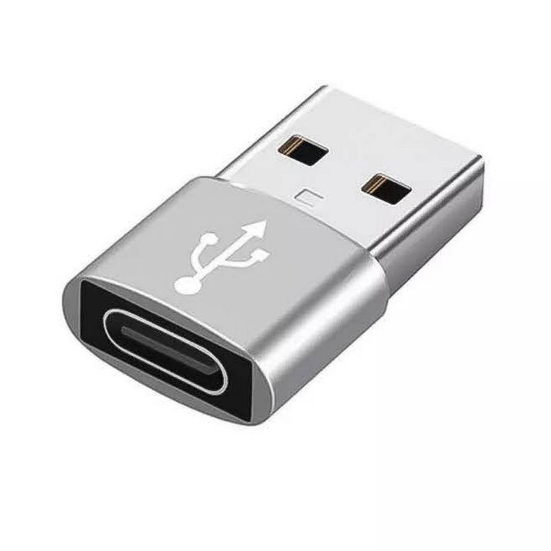 GAOR - Adaptador Cable Lightning USB-C a USB-A para Cargador iPhone 16 15 14
