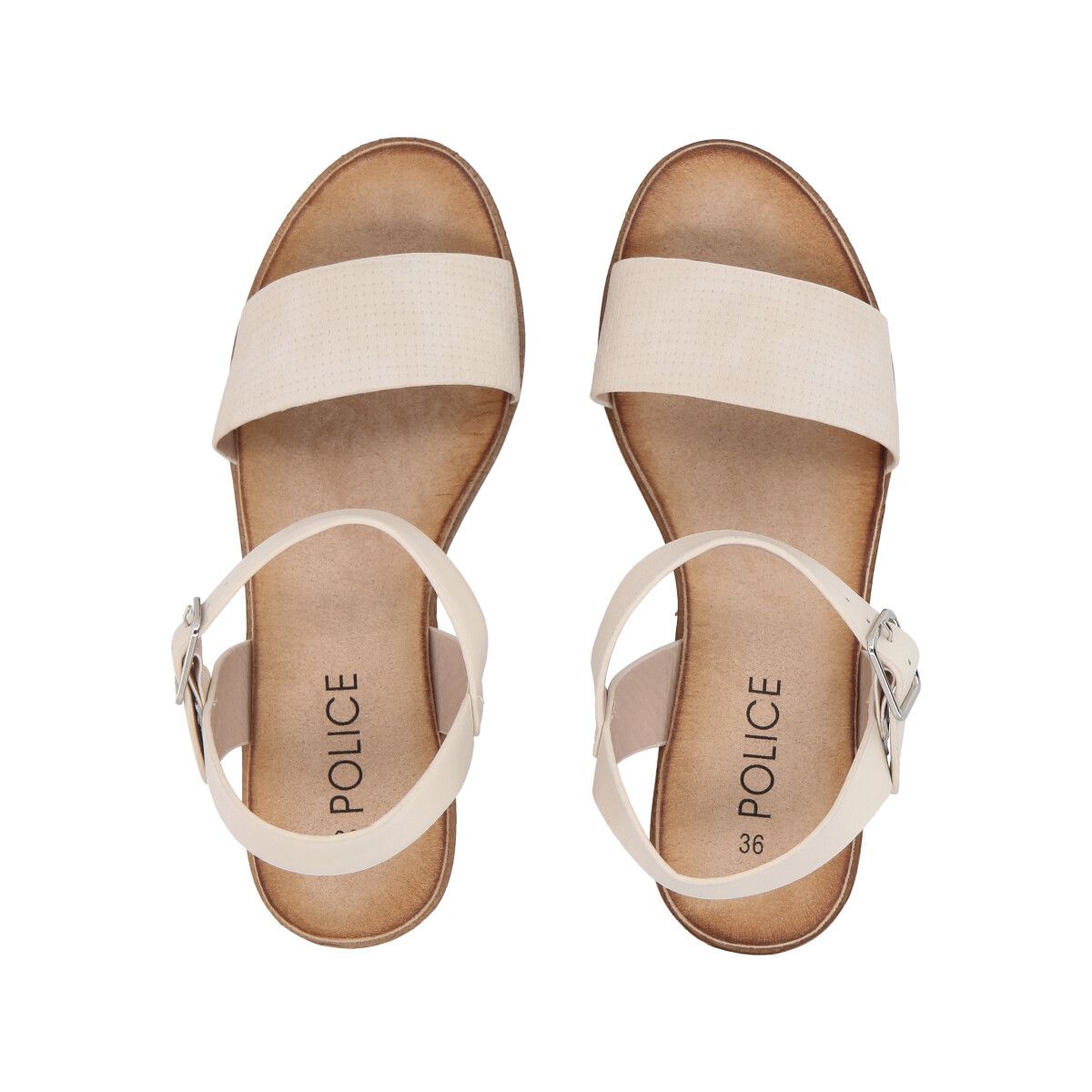 POLICE - Sandalia Mujer  Beige Trixie  Police
