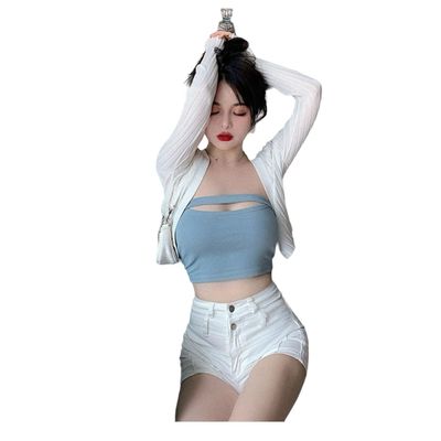 Imagen 2 del producto Polera Sin Tirantes Corta - Peto - Crop Top Para Mujer