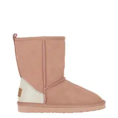 BAMERS - Bota Blast Zip Leather Niñas Rosado