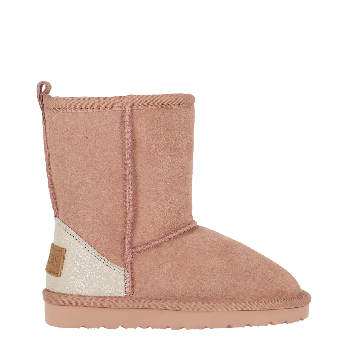 BAMERS - Bota Bamers Blast Zip Leather Niña Rosado