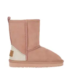 BAMERS - Bota Blast Zip Leather Niña Rosado