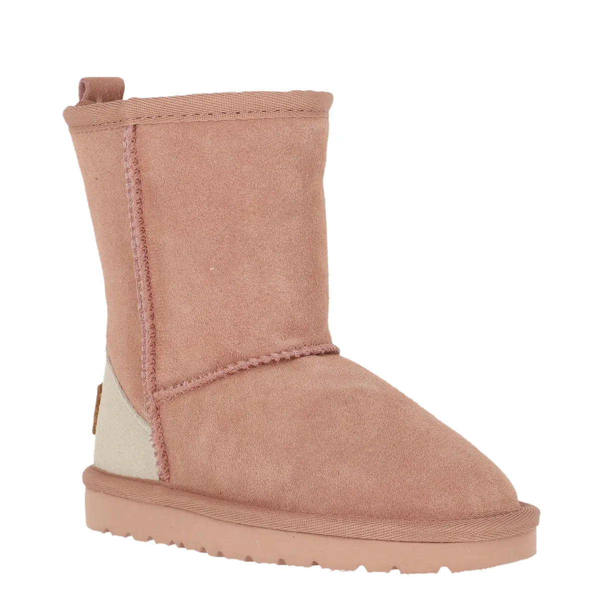 BAMERS - Bota Bamers Blast Zip Leather Niña Rosado