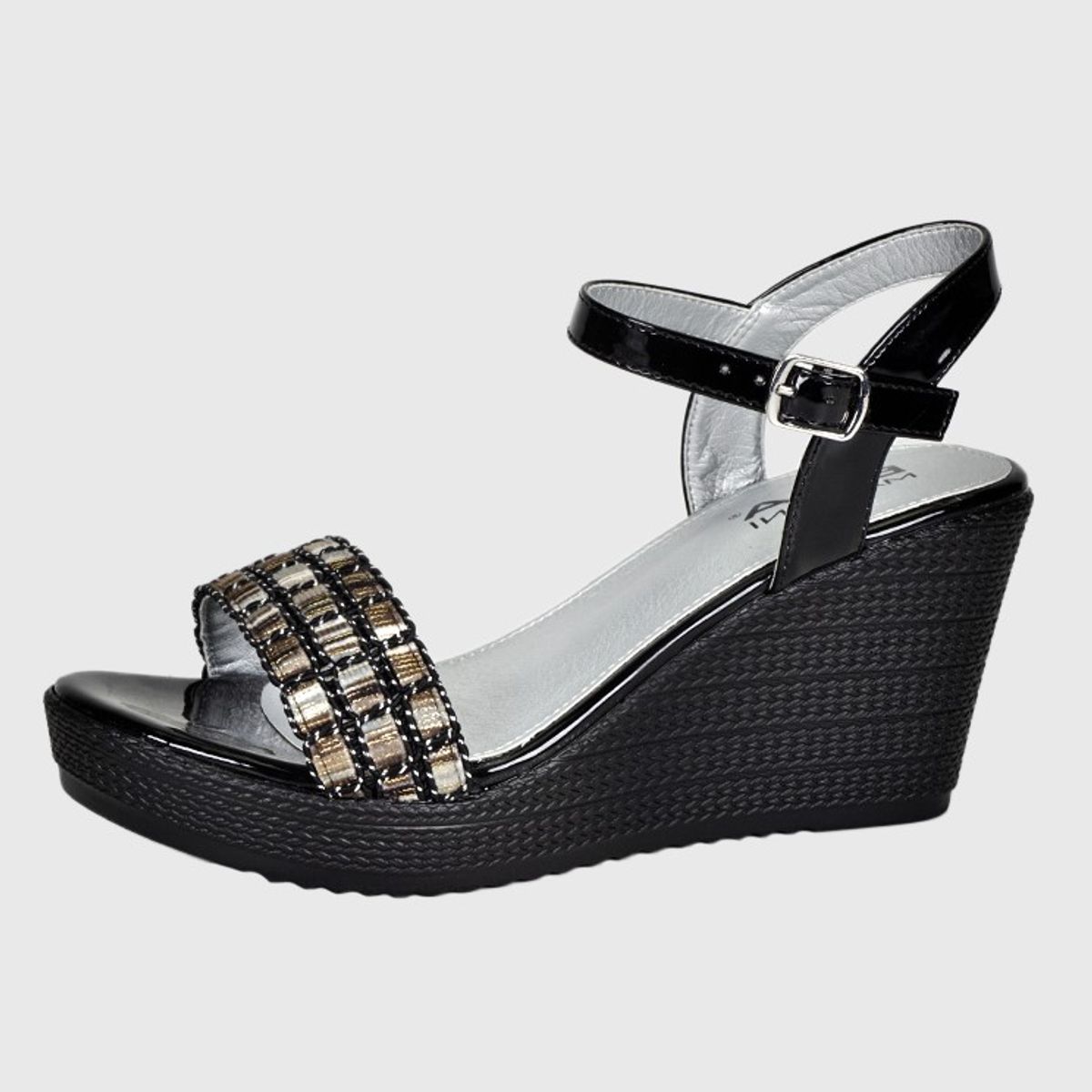 EDA MANZINI - Sandalia Ximena Negro EDA MANZINI.