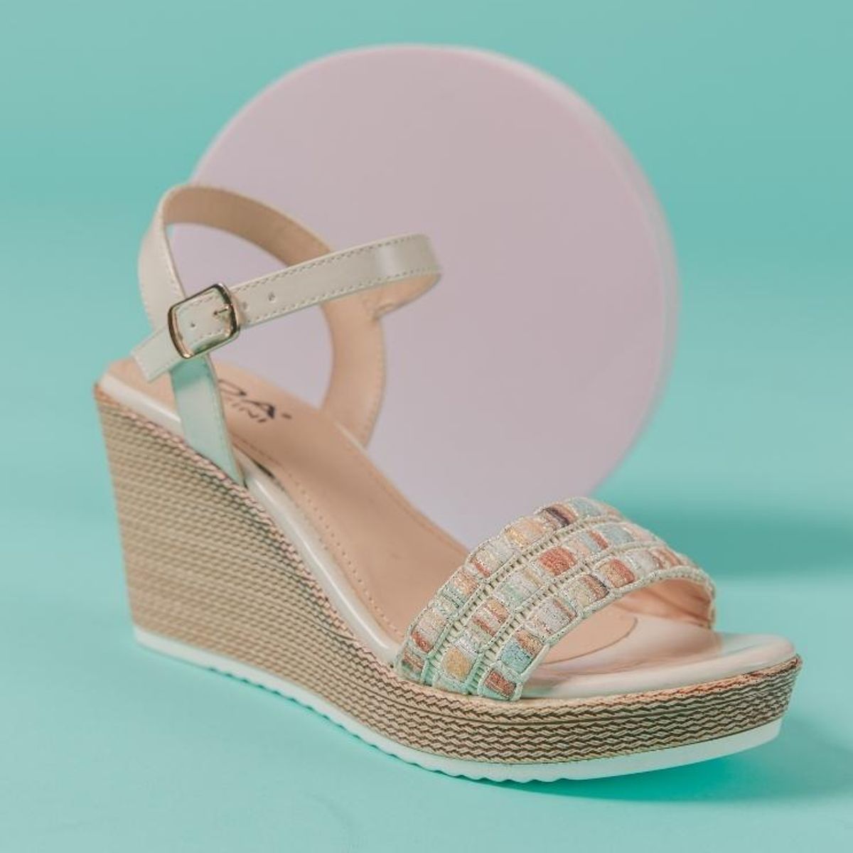 EDA MANZINI - Sandalia Ximena Beige EDA MANZINI