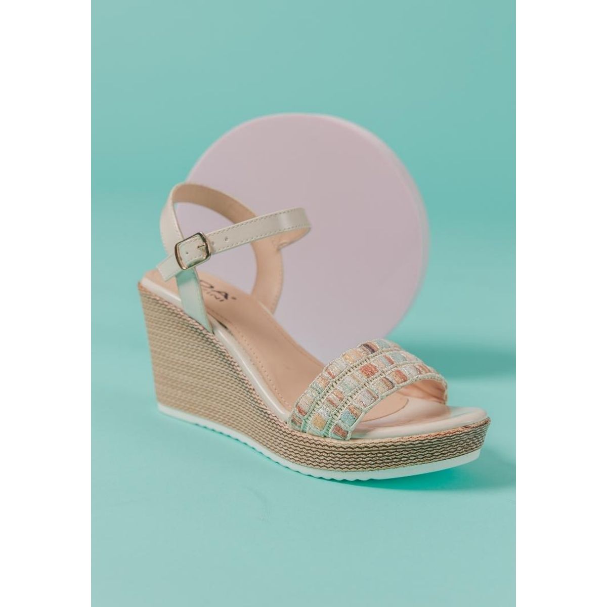 EDA MANZINI - Sandalia Ximena Beige EDA MANZINI