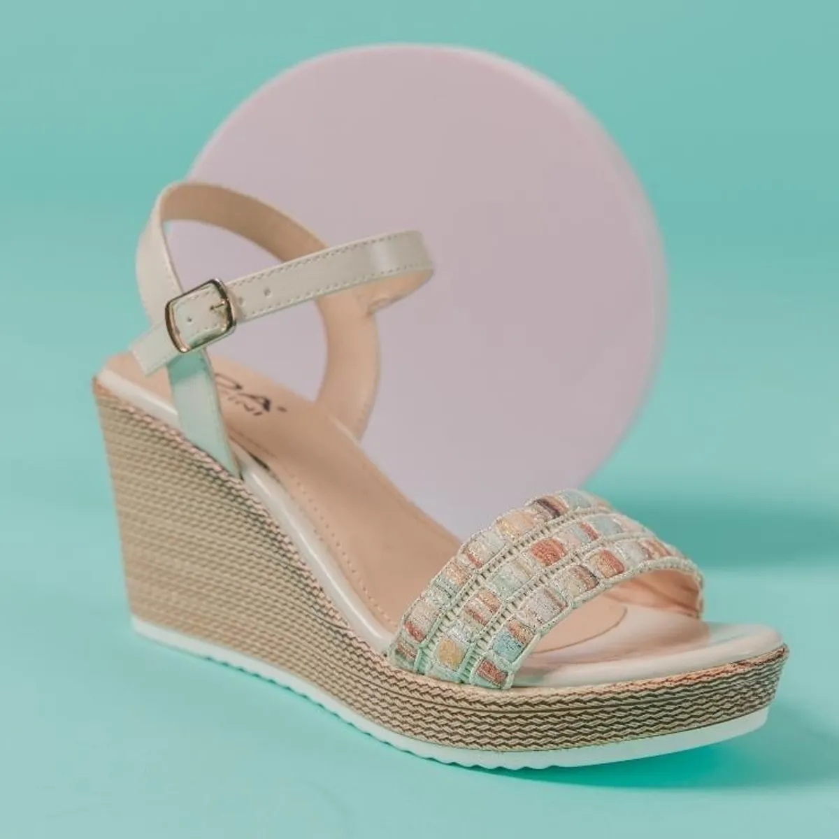 EDA MANZINI - Sandalia Ximena Beige EDA MANZINI