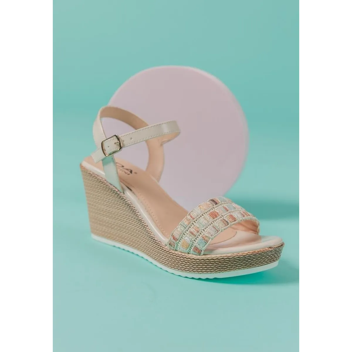 EDA MANZINI - Sandalia Ximena Beige EDA MANZINI