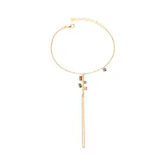 JB JOYAS BARON - Pulsera Plata Esterlina 925 Anillo Piedras Revestido