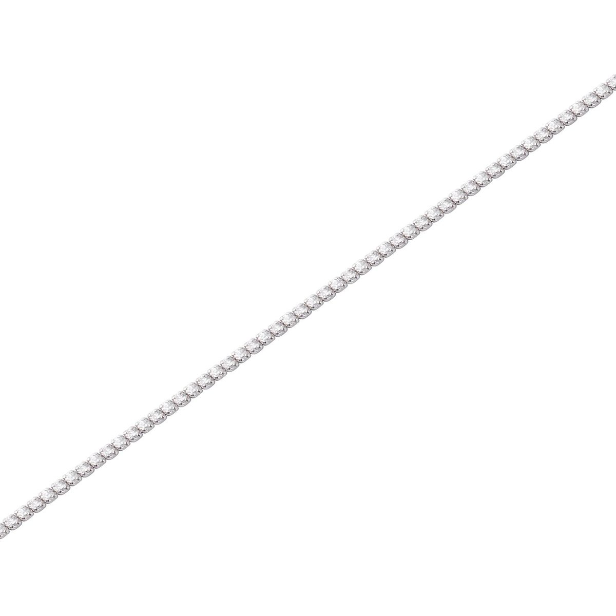 JB JOYAS BARON - Pulsera de Plata Esterlina 925 Danza de Circonitas