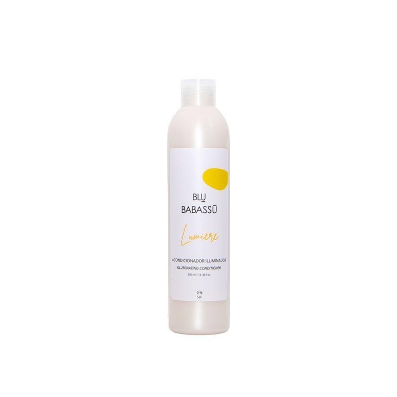 BLU BABASSU - Acondicionador  Lumiere Iluminador con Aceite de Babassu 395ml..-