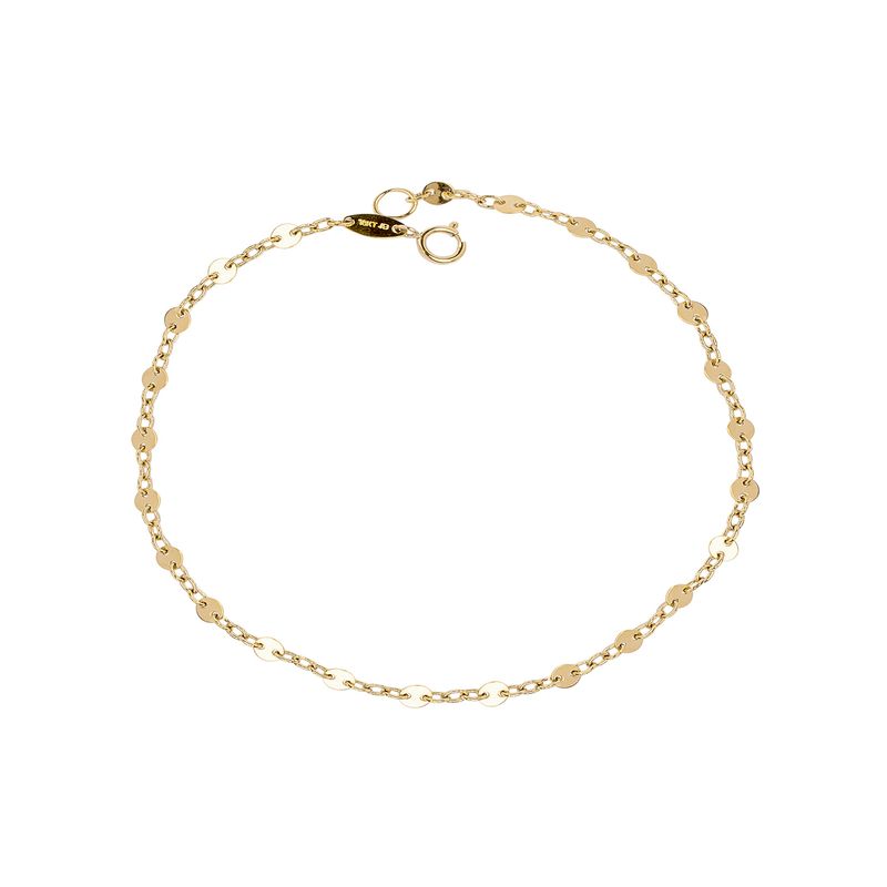 JB JOYAS BARON - Pulsera de Oro 18kt Circulos Intercalados