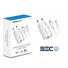 TECNOLAB - Kit de Cargador con cable USB -C