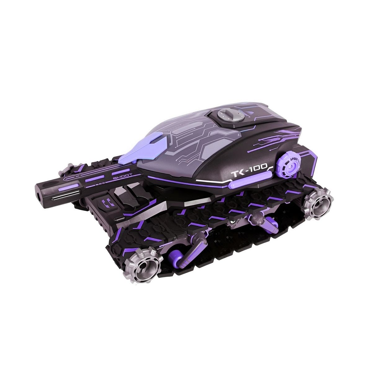 MUNDO ONLINE - Auto Tanque a Control Remoto Lanza Bombas de Agua Morado