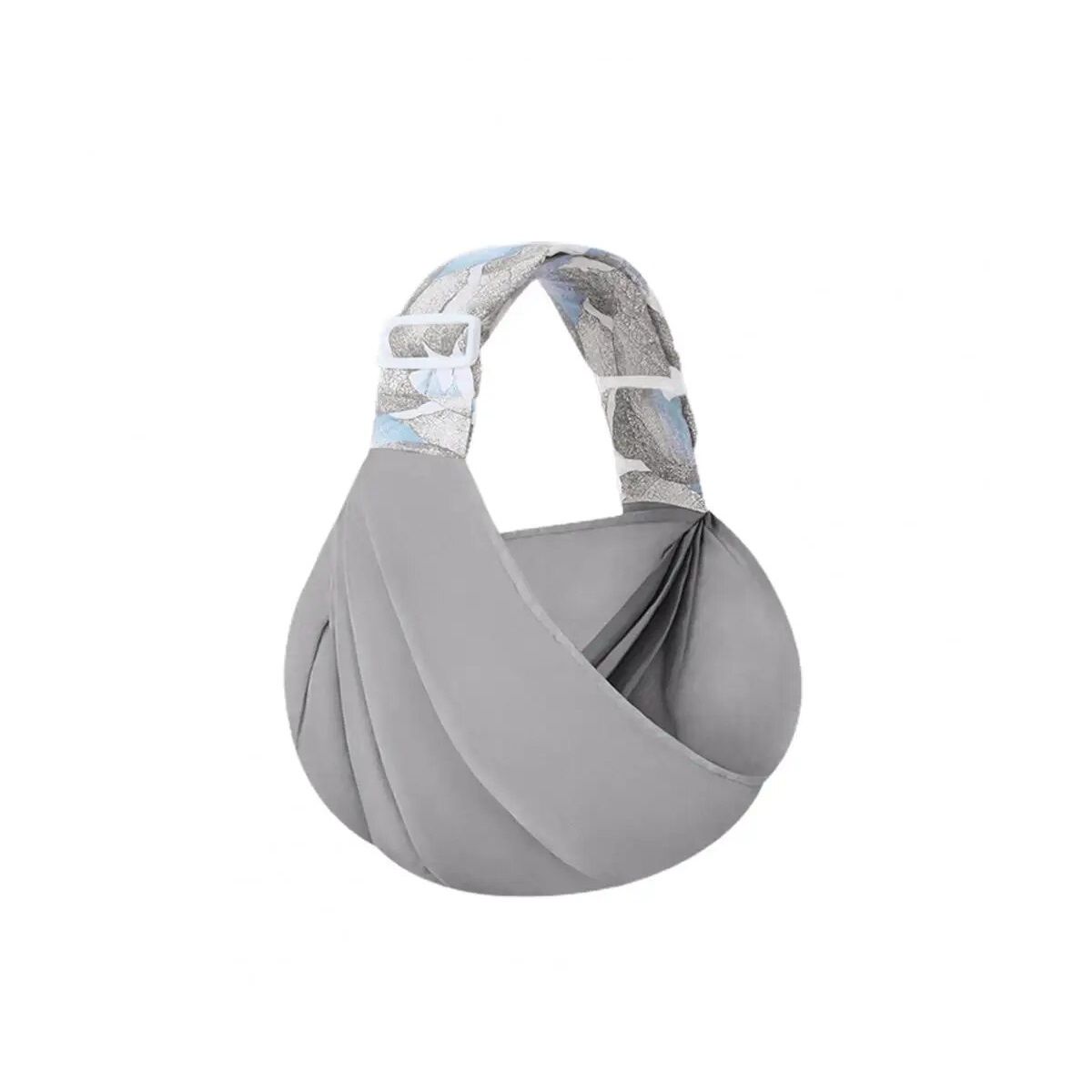 GENERICO - Portabebé Canguro Ergonómico Fular Ajustable 20 Kg Gris