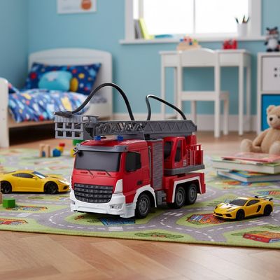 Imagen 2 del producto Camión de Bomberos a Control Remoto con Lanza Agua