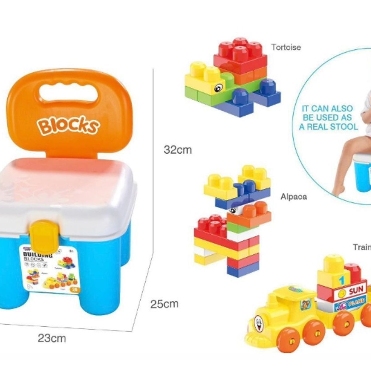 GENERICO - Juego De Bloques Para Niños