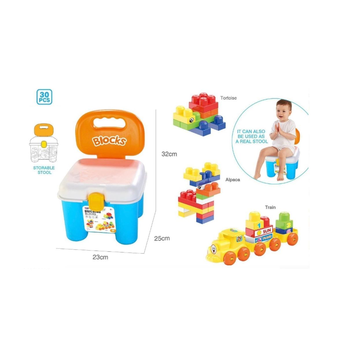 GENERICO - Juego De Bloques Para Niños