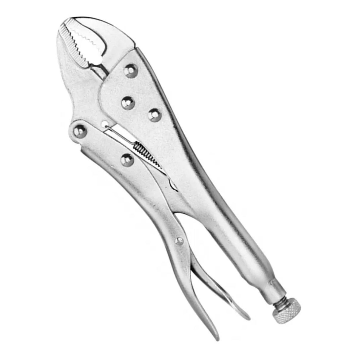 INGCO - Alicate Caiman De Presion Boca Curva 7 PuLG Ingco Hcjlw0207