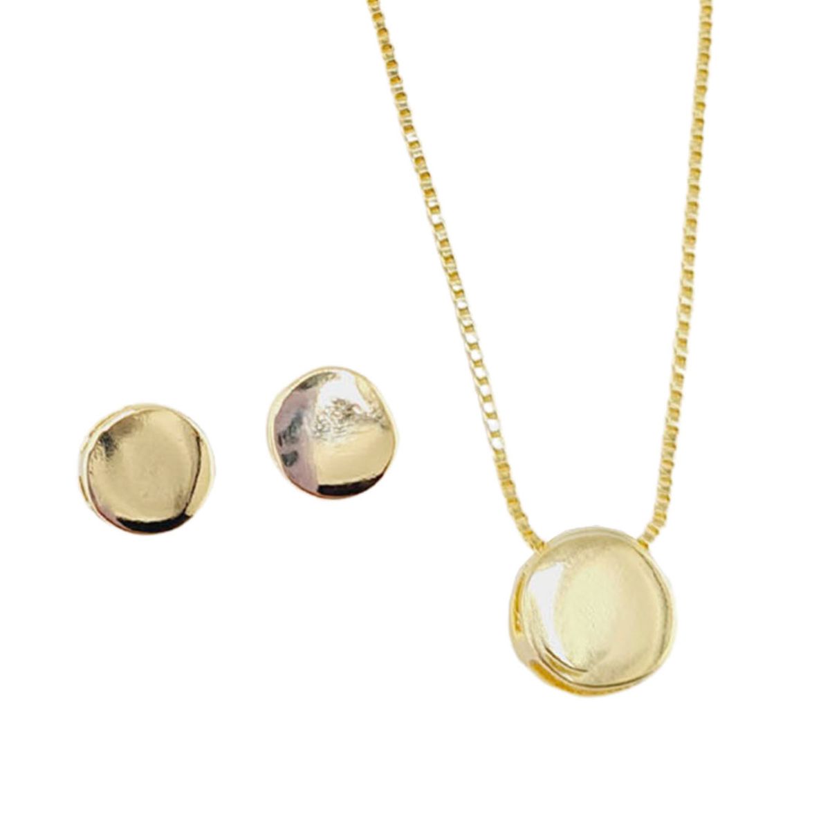 JOYAS MONTERO - Conjunto Ari Gold Baño de Oro 24k