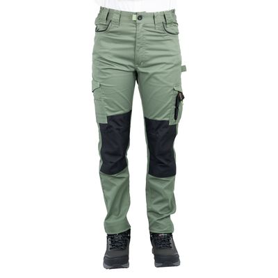 Imagen 1 del producto Pantalón Cargo HW Dakota Spandex Mujer Verde Oliva