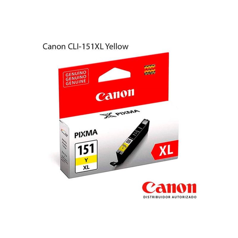 CANON - Cartucho de Tinta Canon CLI-151XL 11 ml Amarillo CANON