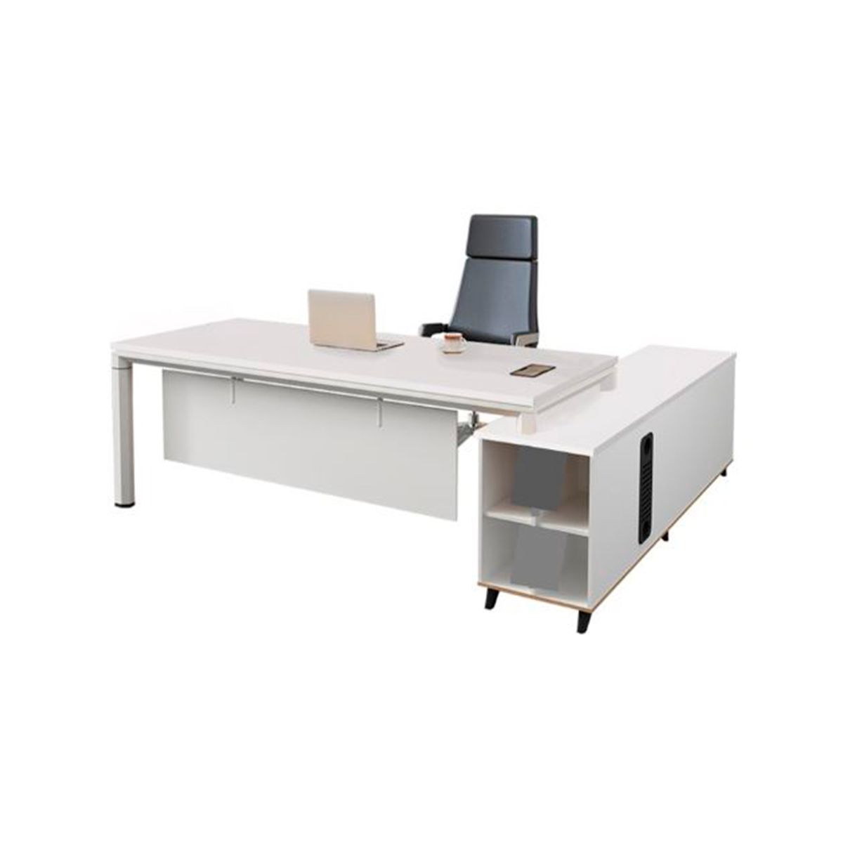 Escritorio Ejecutivo Premium 1 Persona - Mueble lateral Izquierdo, marca GENERICO - Foto Principal