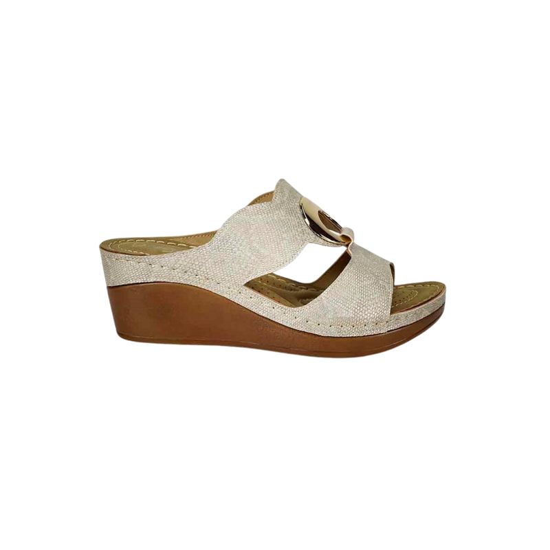 BEGOÑA - Sandalia Lale Dorado BEGOÑA