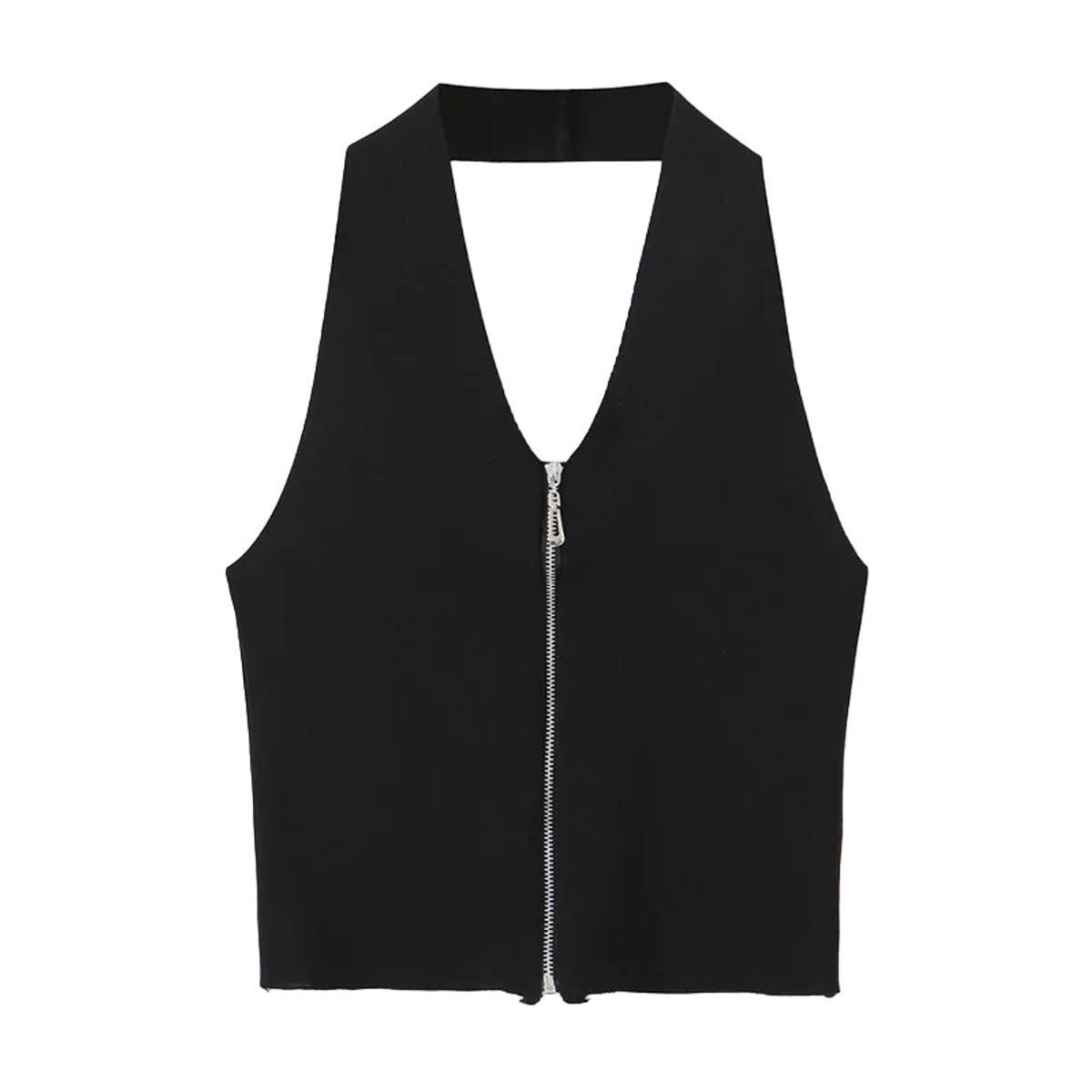 GARSIL - Crop Tops Con Cierre - Peto - Polera Corta Para Mujer