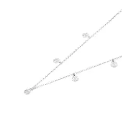 JB JOYAS BARON - Collar de Plata Esterlina 925 Flores 15