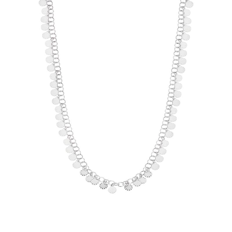 JB JOYAS BARON - Collar de Plata Esterlina 925 Rayito de Sol