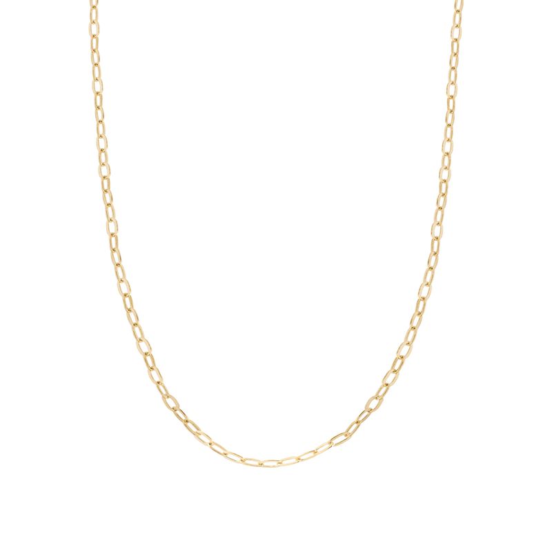 JB JOYAS BARON - Collar de Oro 18kt Limada Mediana