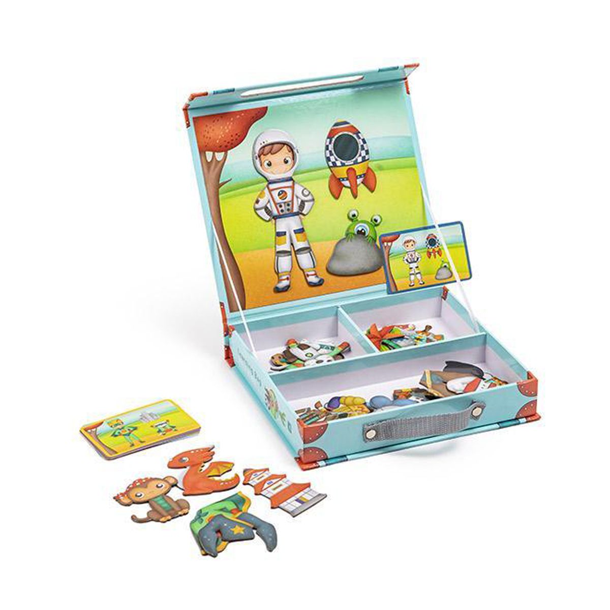 EUREKAKIDS - Maletín Magnético Héroes Del Mundo Eureka