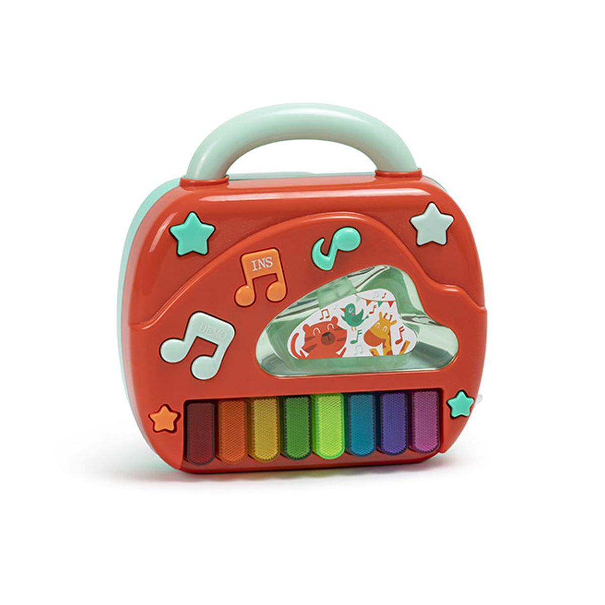 EUREKAKIDS - Teléfono Piano 2 en 1 Eureka