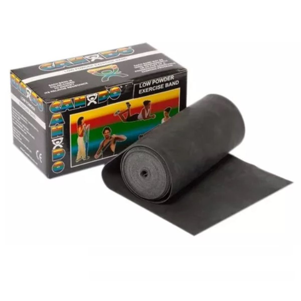 CANDO - Bandas elásticas Cando® 5,5 mts Negro