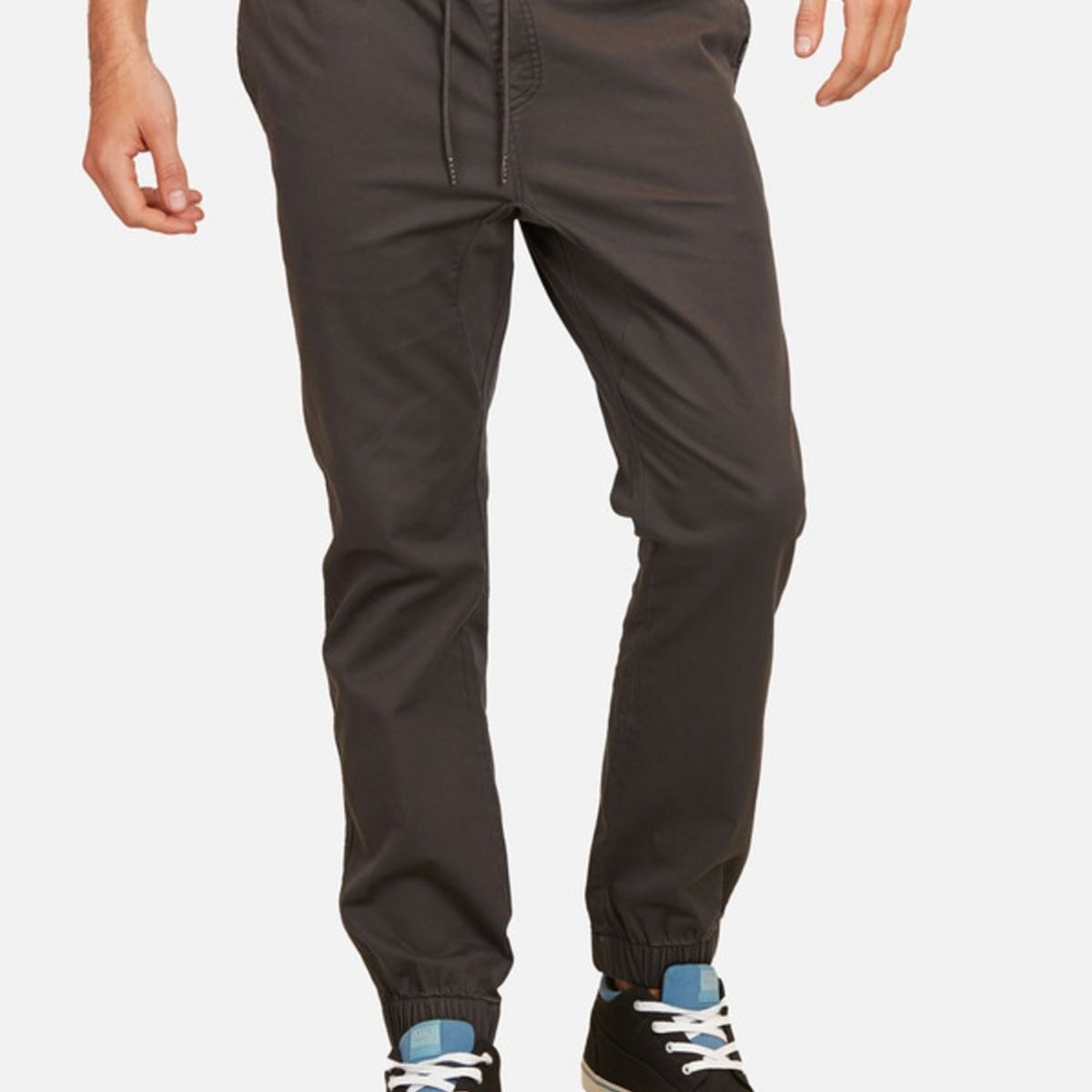 MAUI AND SONS - Pantalon Jogger Straight Pocket Gris oscuro Hombre Maui and sons