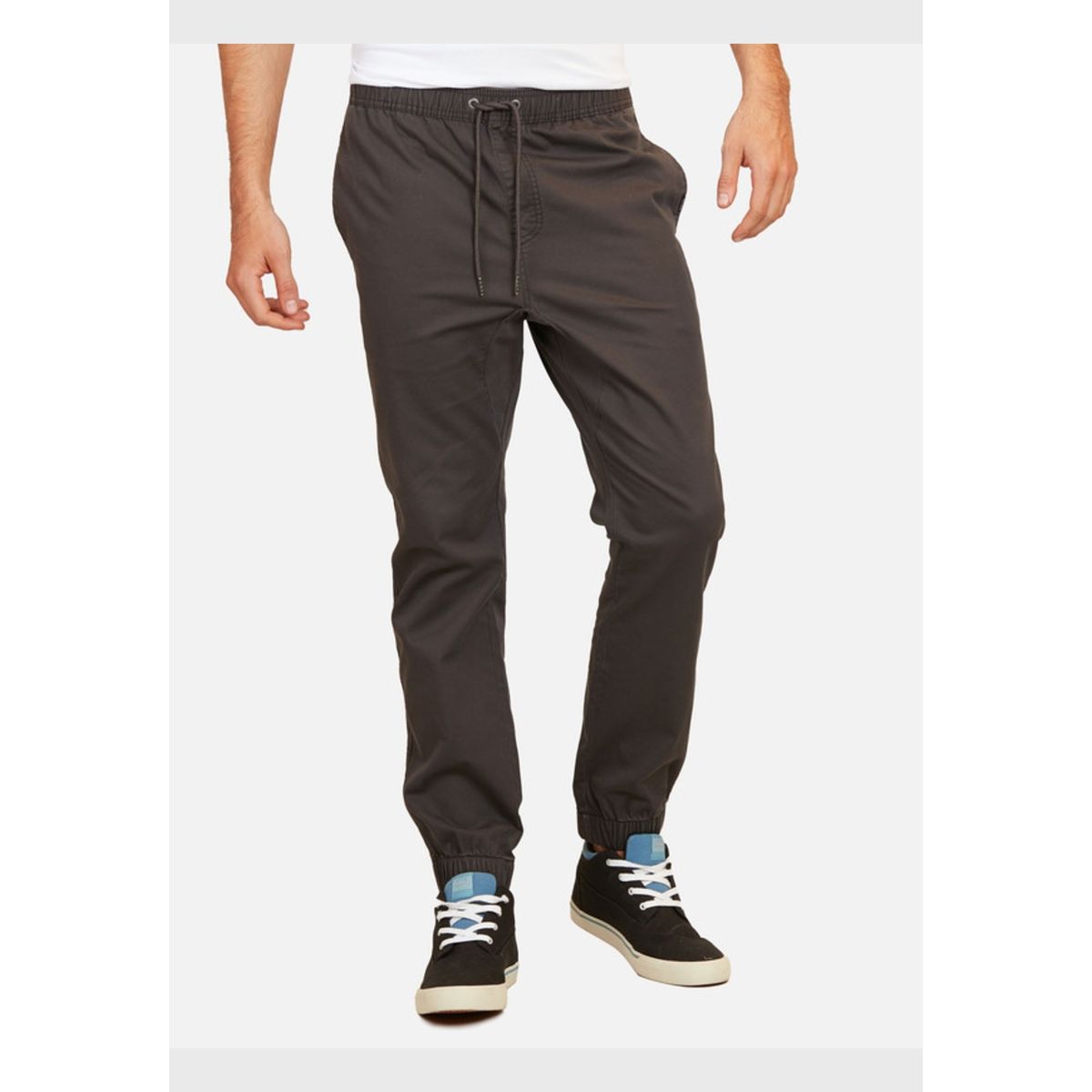 MAUI AND SONS - Pantalon Jogger Straight Pocket Gris oscuro Hombre Maui and sons