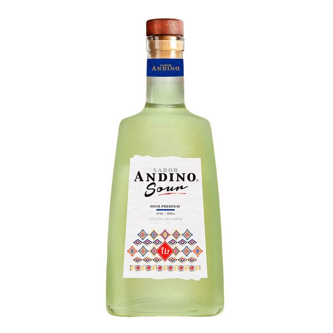 SABOR ANDINO - Pisco Sabor Andino Sour Limón 12° 1000Cc
