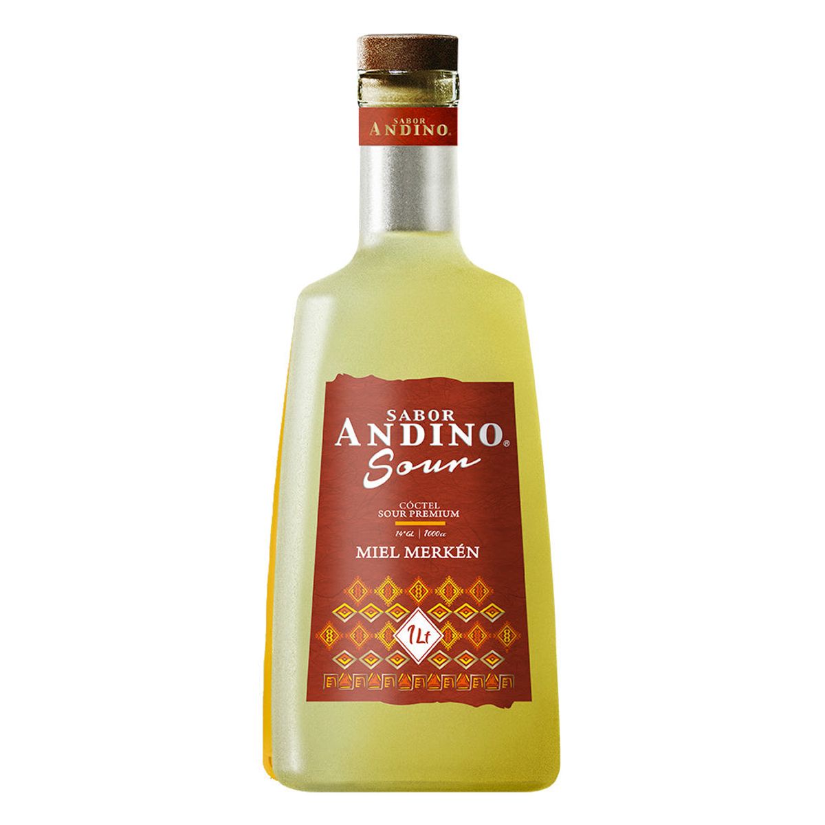 SABOR ANDINO - Pisco Sabor Andino Miel Merkén 12° 1000Cc