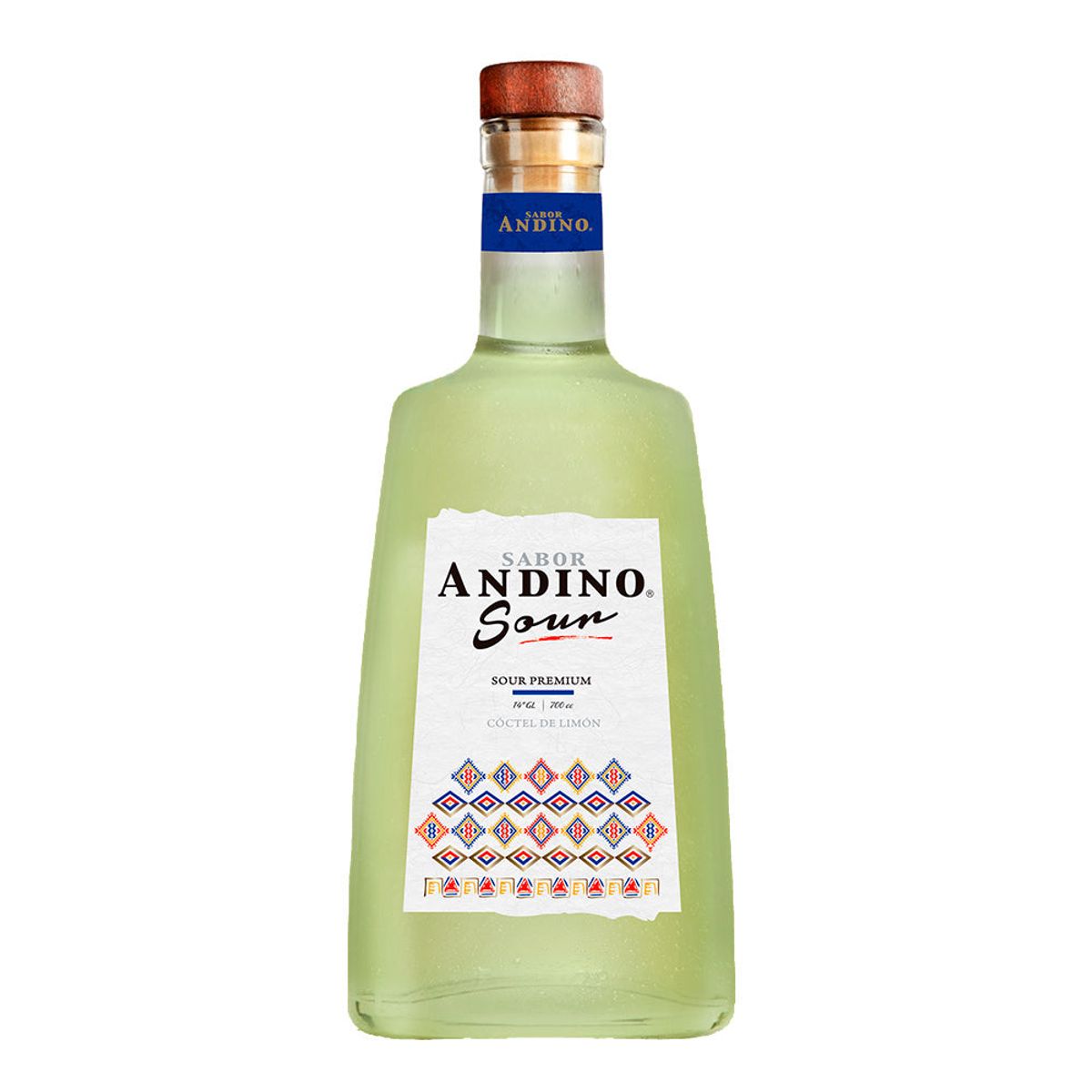 SABOR ANDINO - Pisco Sabor Andino Sour Limón 12° 700Cc