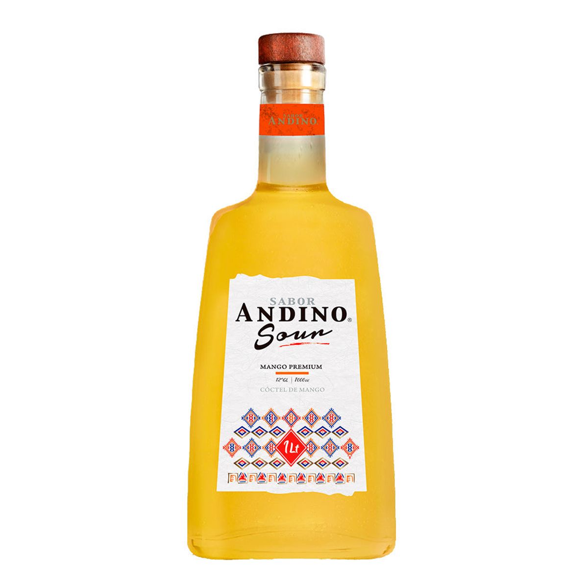 SABOR ANDINO - Pisco Sabor Andino Mango 12° 1000Cc